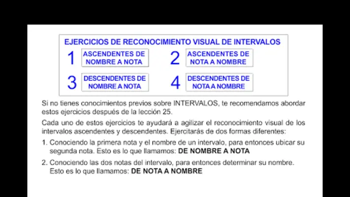 Curso de Teoría de la Música android App screenshot 6